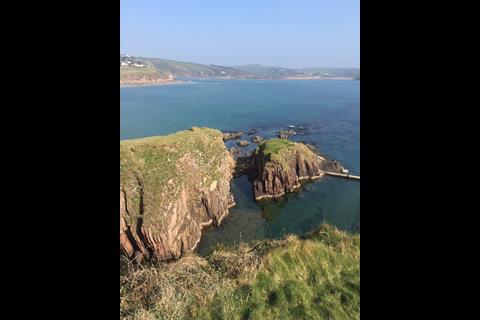 Burgh Island - Pool House site and Bantham Estuary